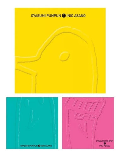 Pack Oyasumi Punpun Tomos 1 , 2 Y 3 Ivrea Arg. + Regalo