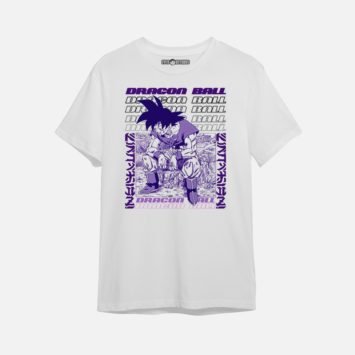 Dragon Ball - Son Goku Violeta - Polera
