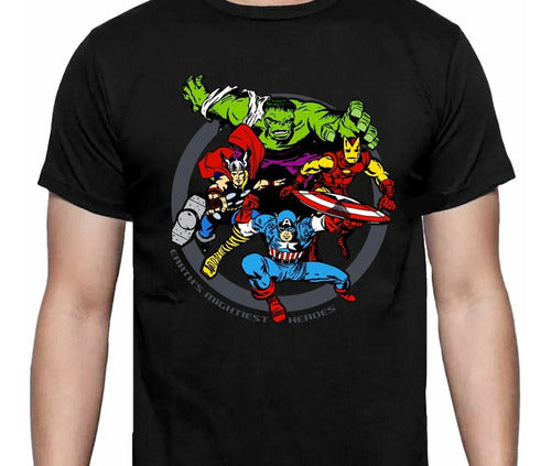 The Avengers - Los Vengadores Personajes - Polera