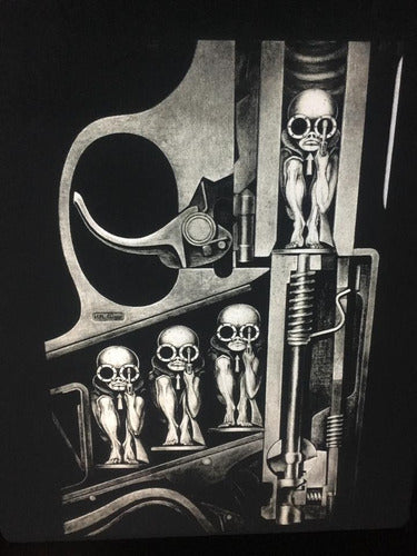 H.r. Giger - Birth Machine - Polera
