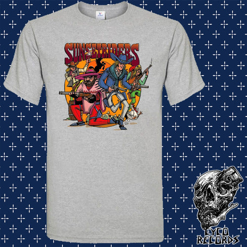 Sunset Riders Gris - Videojuegos - Polera