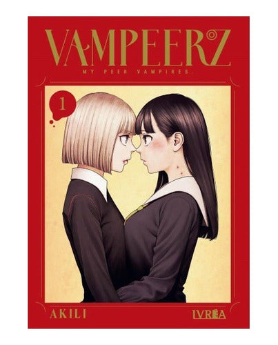 Manga Vampeerz - Tomo 1 - Ivrea Arg. + Regalo