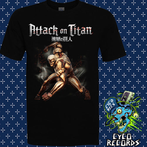 Attack On Titan - Armored Titan Black - Polera