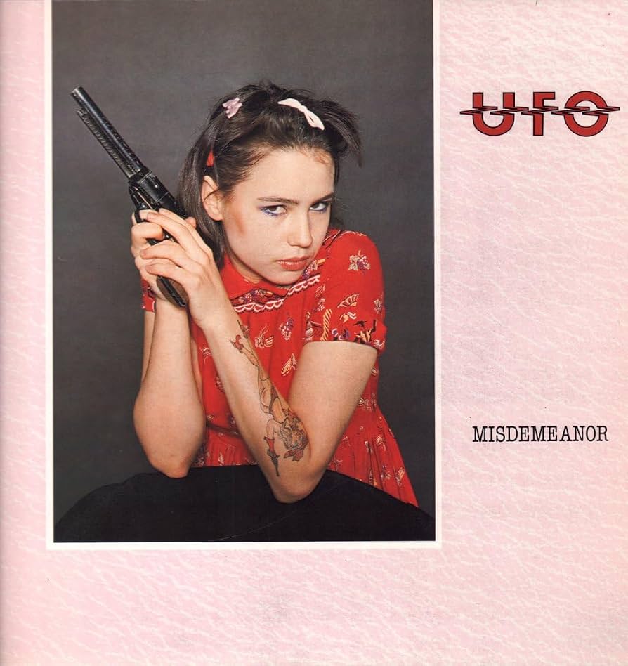 UFO – Misdemeanor - Sin Obi - Vinilo Japonés