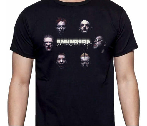 Rammstein - Caras - Polera