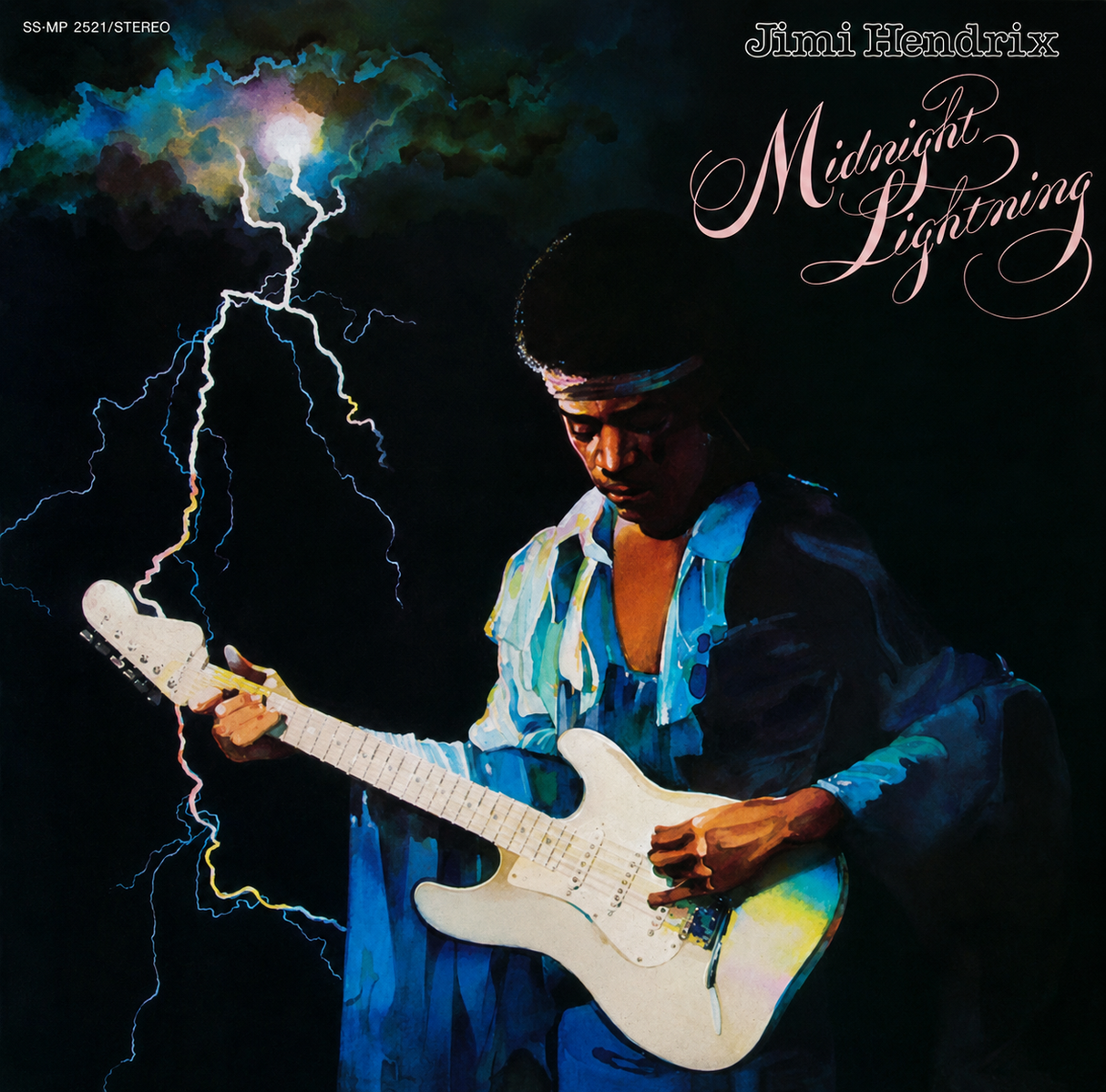 Jimi Hendrix – Midnight Lightning - Vinilo Japonés (Sin Obi)
