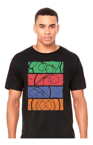 South Park - Caras Colores - Polera