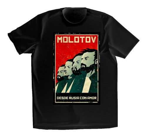 Molotov Desde Rusia Con Amor - Rock - Polera