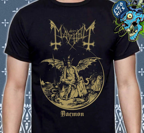 Mayhem Daemon - Black Metal - Polera