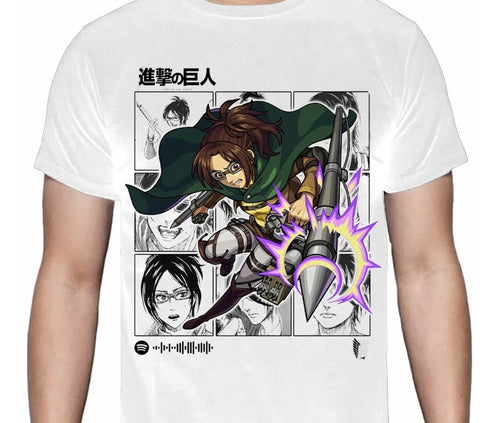 Shingeki No Kyojin - Attack On Titan Hange 1 - Polera