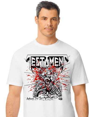 Testament - Return To The Apocalyptic City - Polera