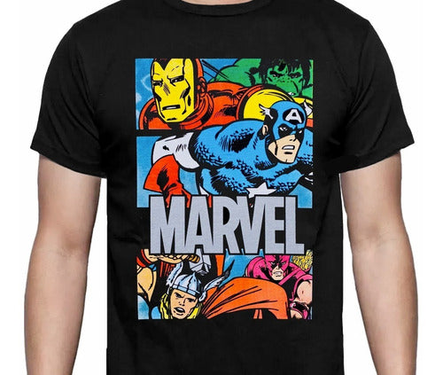 The Avengers Los Vengadores - Marvel - Polera