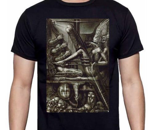H.r. Giger - Diseño 3 Pintura/arte - Polera