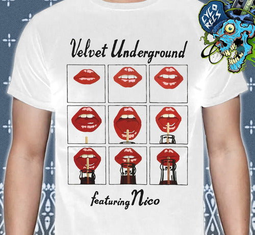 Velvet Underground - Nico Lips - Polera