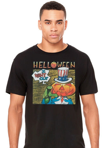 Helloween I Want Out - Metal - Polera