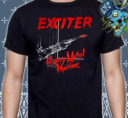 Exciter Heavy Metal Maniac - Heavy Metal - Polera