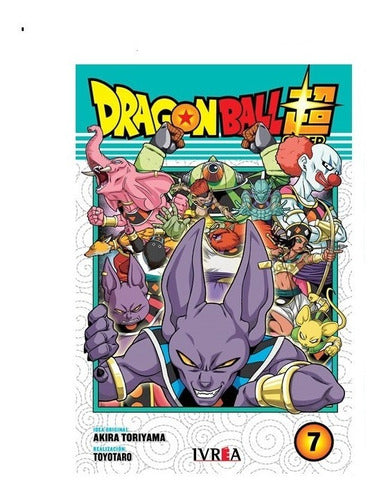 Manga Dragon Ball Super - Tomo 7 - Ivrea Argentina + Reg.