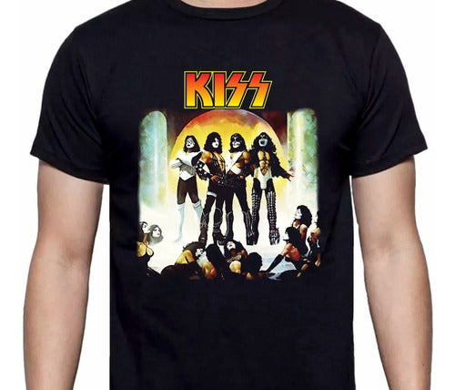Kiss - Love Gun - Polera