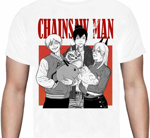 Chainsaw Man - Denji Power Aki - Polera