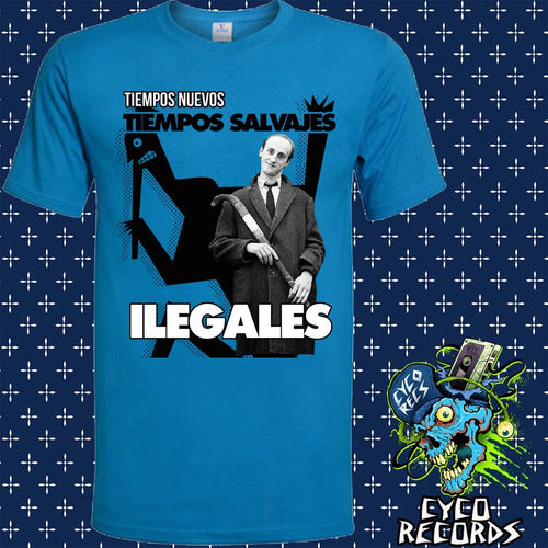 Ilegales Tiempos Nuevos - Harcore Punk - Polera