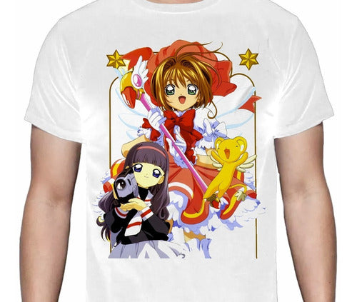 Sakura Card Captor - Sakura Tomoyo Y Kero - Polera