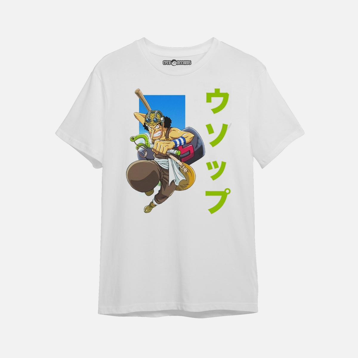 One Piece - Usop Nombre Letras - Polera