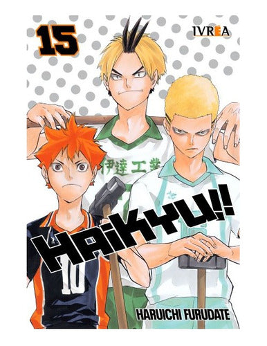 Manga Haikyu!! - Tomo 15 - Ivrea Arg. + Reg.
