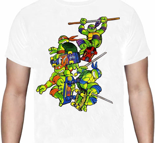 Tortugas Ninja Equipo - Polera - Polera