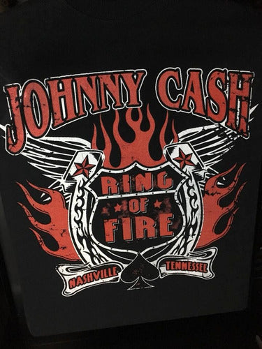 Johnny Cash - Ring Of Fire - Polera