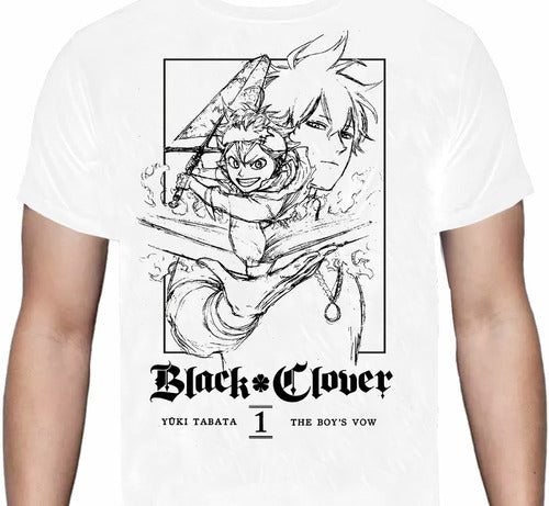 Black Clover - Portada - Polera