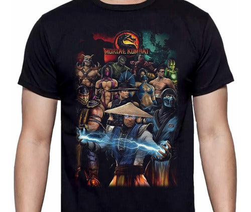 Mortal Kombat - Todos - Polera
