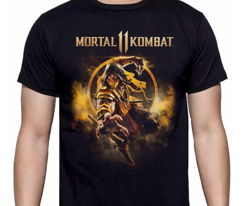 Mortal Kombat - Skorpion - Polera