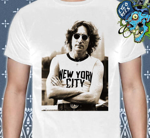 John Lennon - New York City - Polera