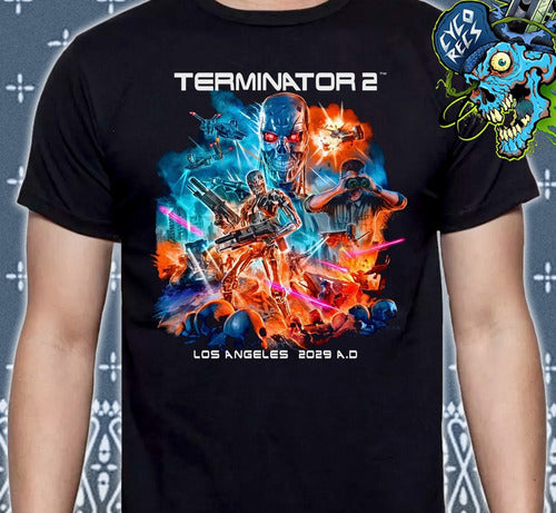 Terminator 2 - T800 Culto - Polera