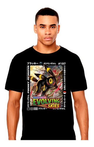 Pokemon Umbreon Tcg Videojuegos - Polera - Polera