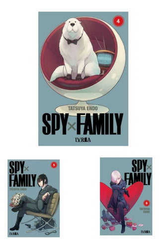 Pack Spy Family Tomos 4, 5 Y 6 Ivrea Arg. + Regalo