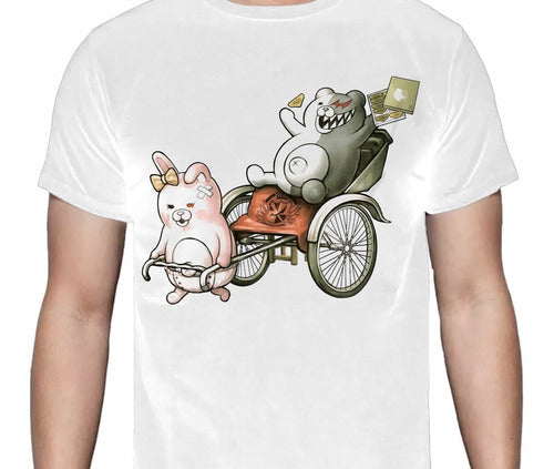 Danganronpa - Monokuma Y Usami - Polera