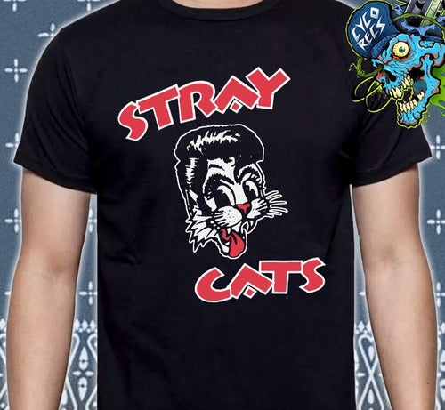 Stray Cats - Rockabilly - Polera