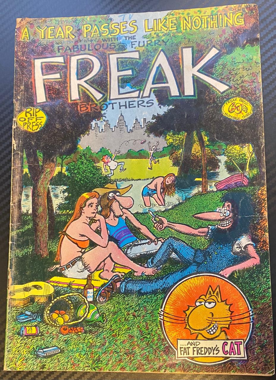 A Year Passes Like Nothing With the Fabulous Furry Freak Brothers N°3 - Revista