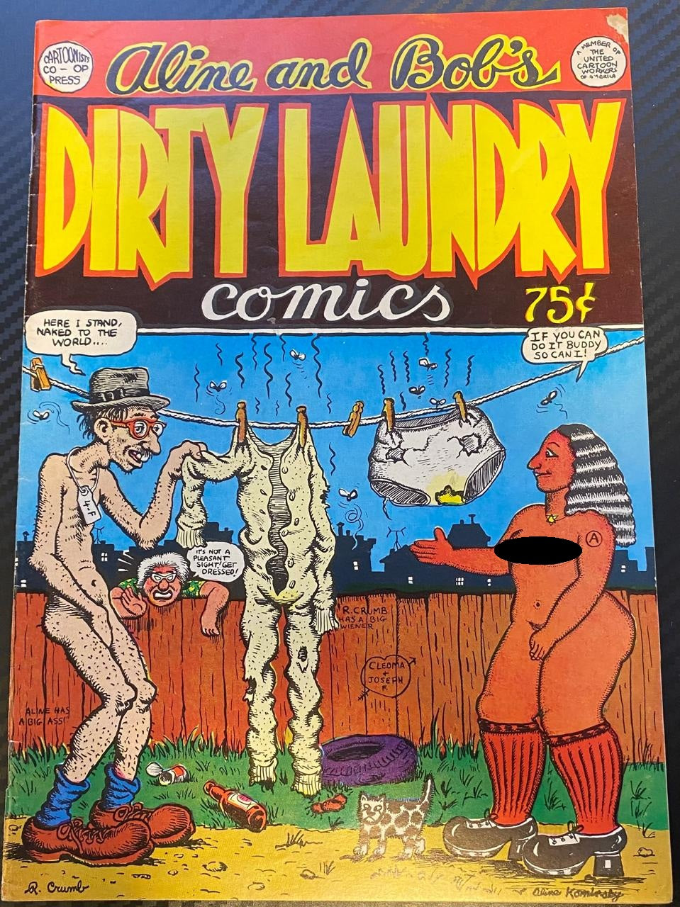 Aline and Bob´s "Dirty Laundry" N°1 - Revista