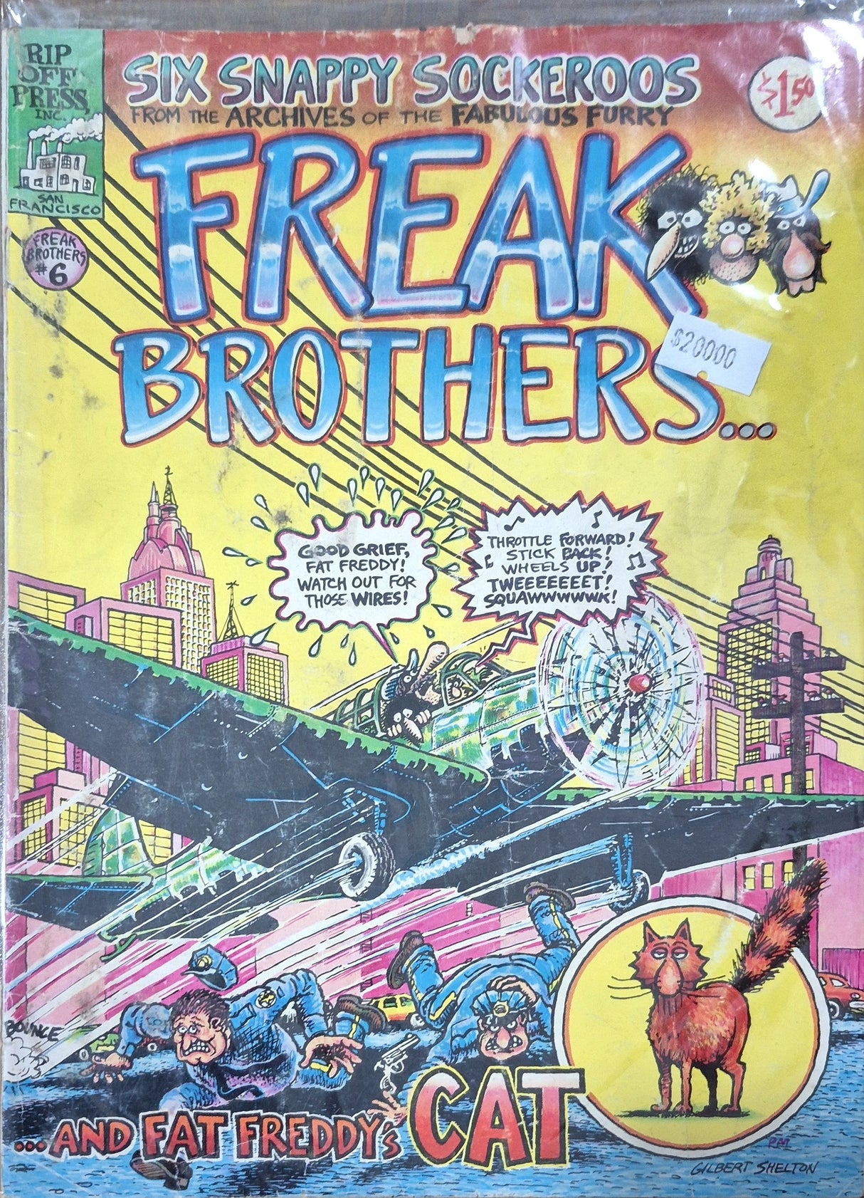 Fabulous Furry Freak Brothers and Fat Freddy's Cat N°6 - Revista