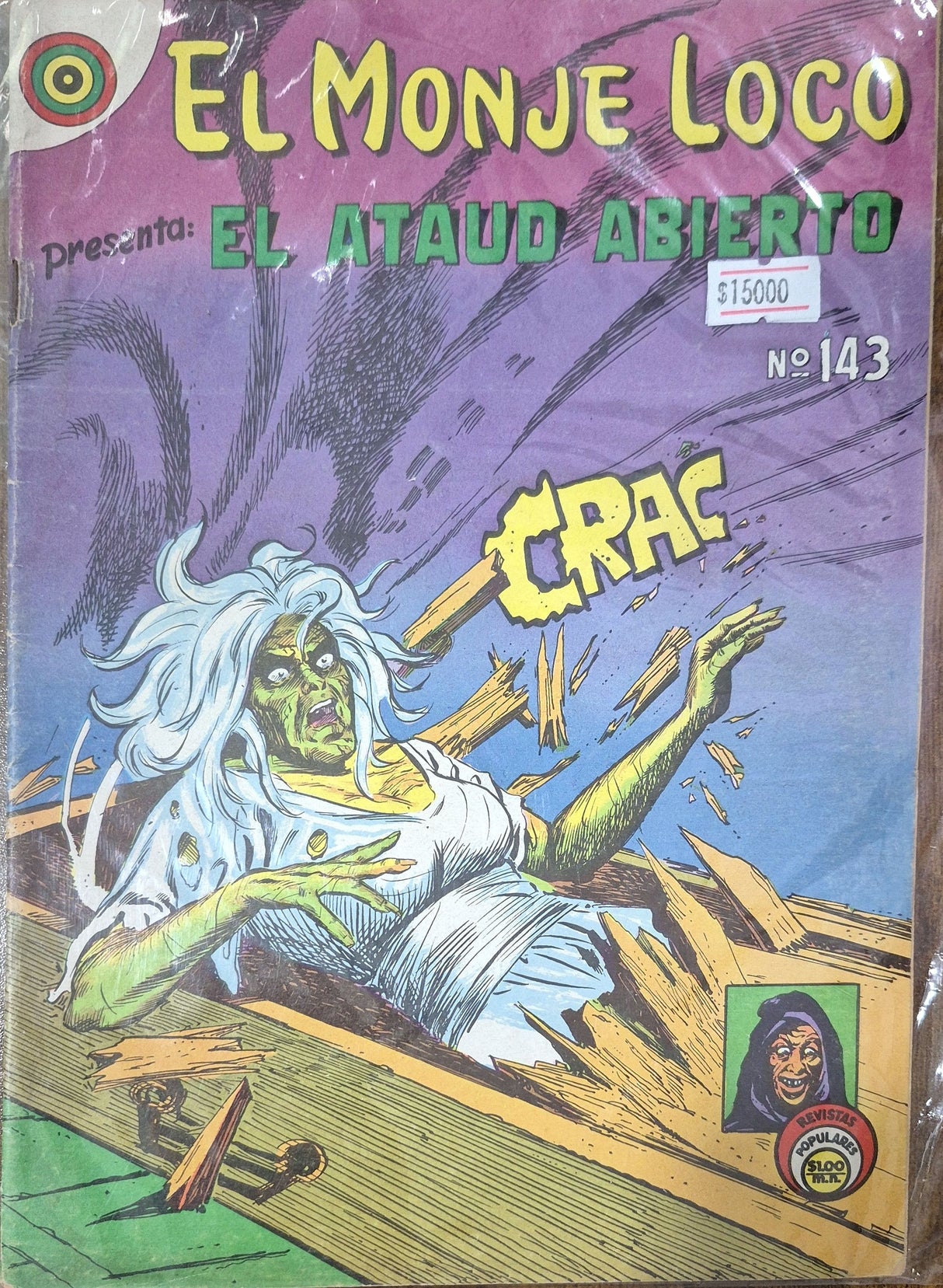 EL MONJE LOCO N°143 EL ATAÚD ABIERTO - Revista