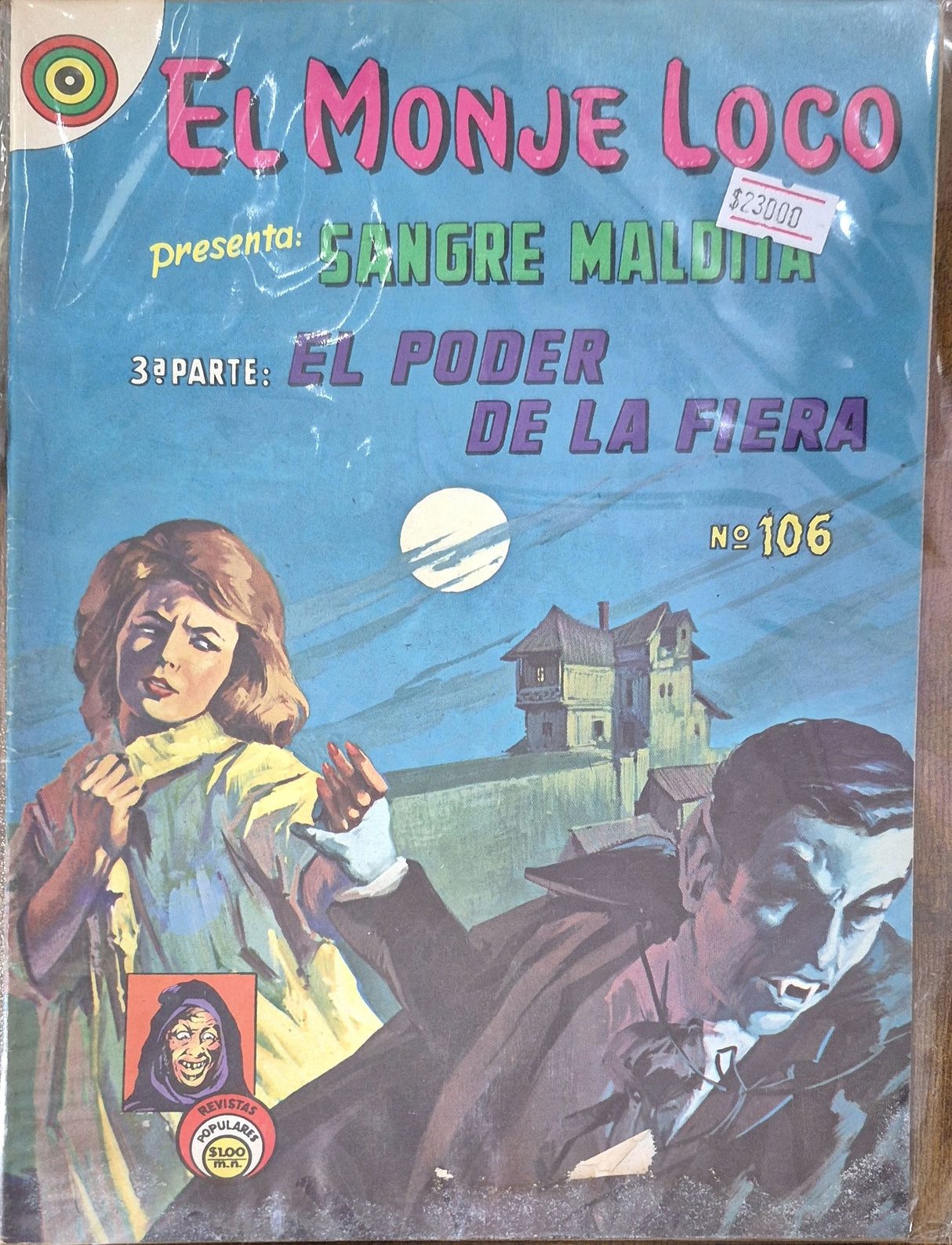 EL MONJE LOCO N°106 SANGRE MALDITA: EL PODER DE LA FIERA - Revista