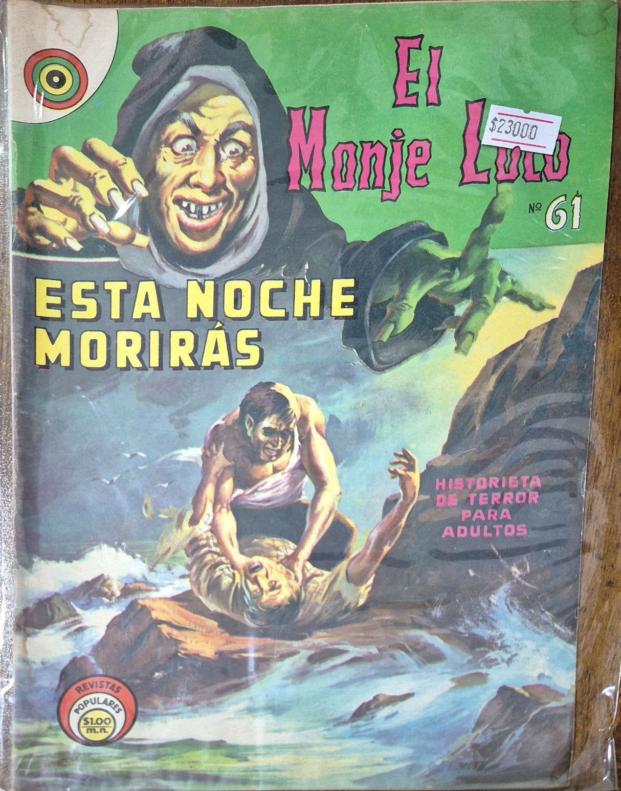 EL MONJE LOCO N°61 ESTA NOCHE MORIRÁS - Revista