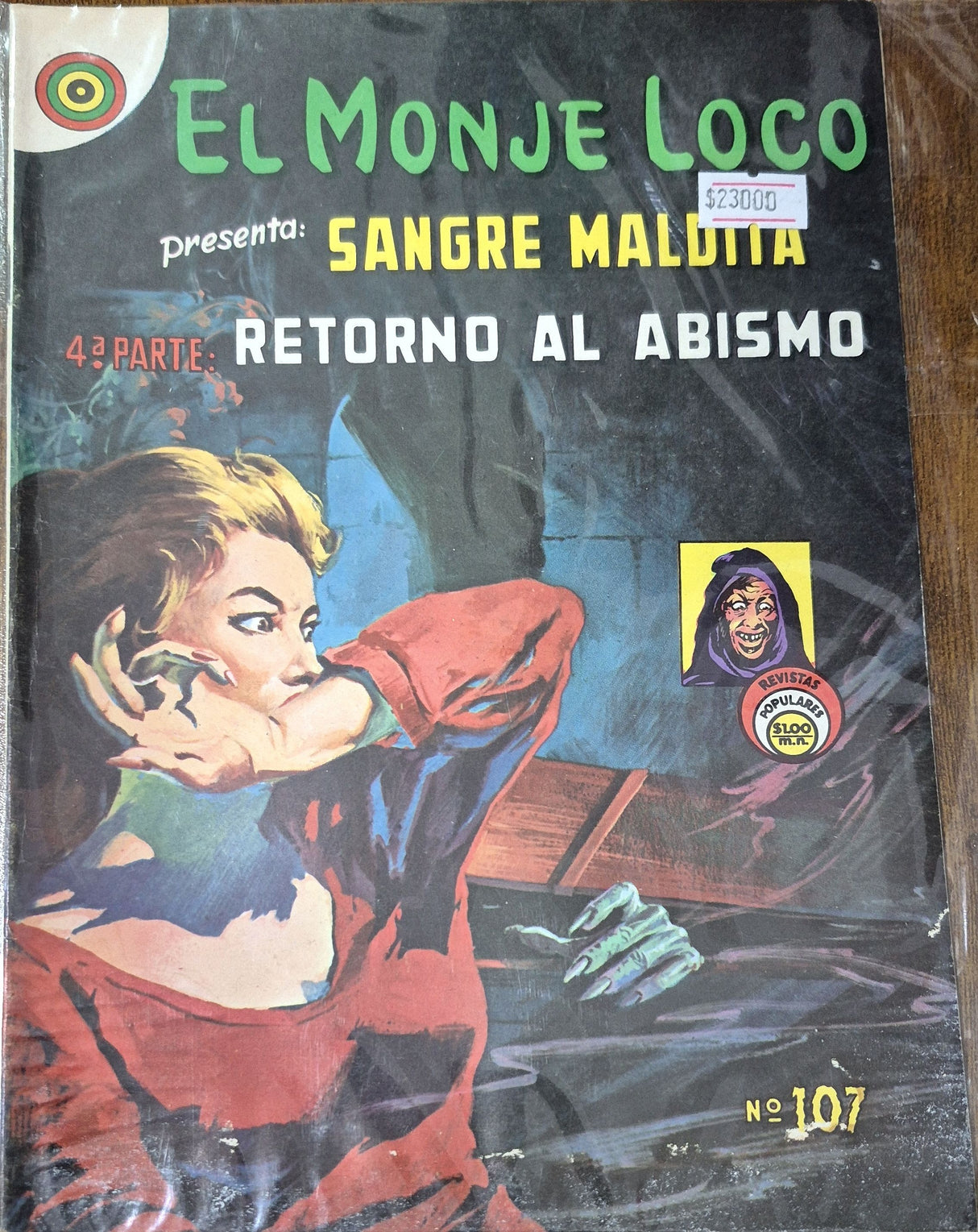EL MONJE LOCO N°107 SANGRE MALDITA: RETORNO AL ABISMO - Revista