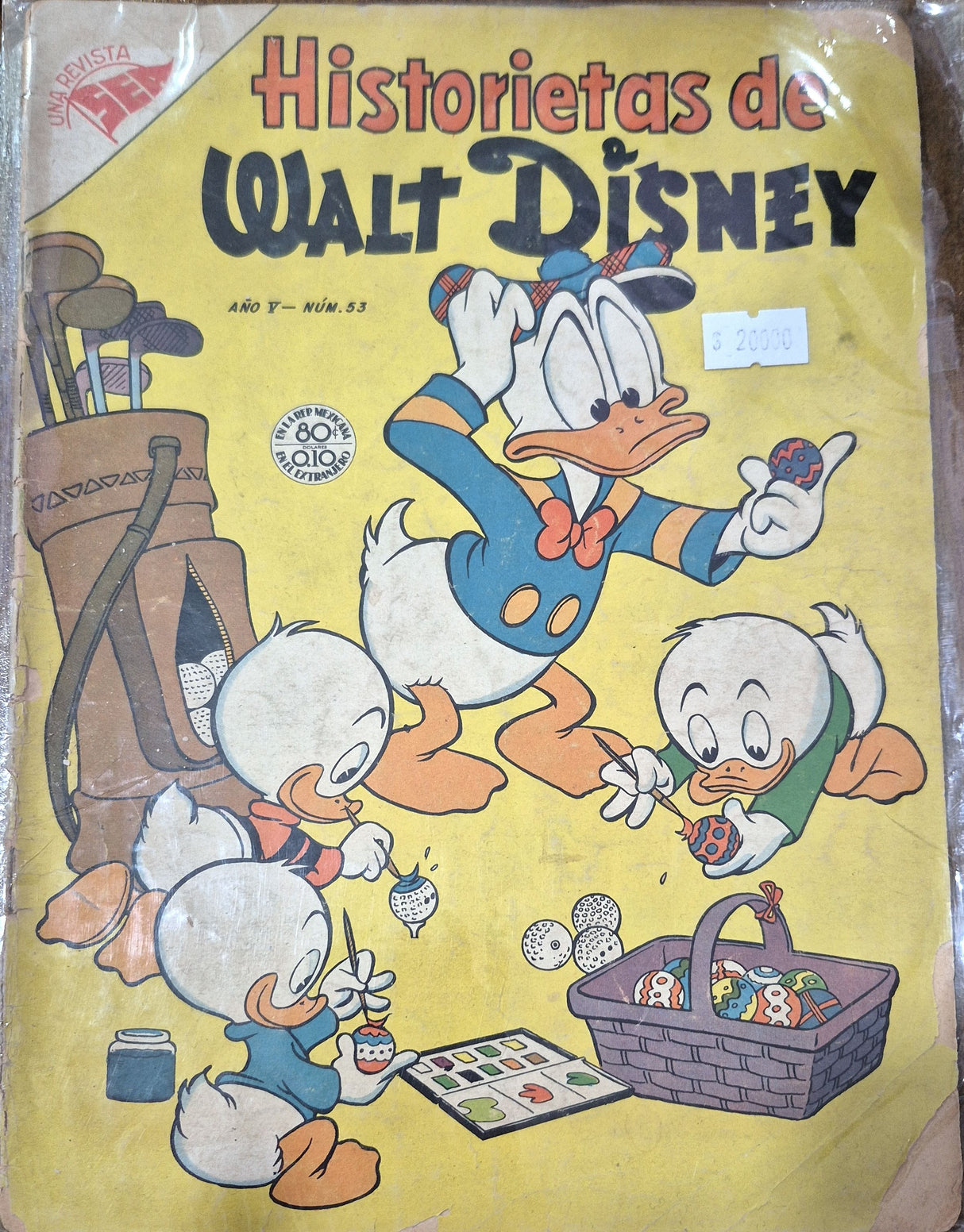 HISTORIETAS DE WALT DISNEY AÑO V N°53 - Revista