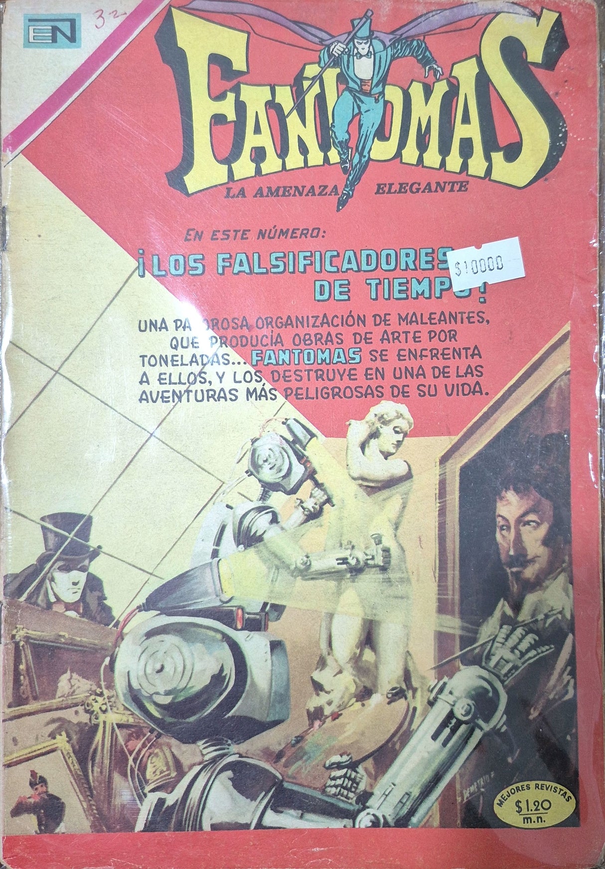 FANTOMAS - LOS FALSIFICADORES DE TIEMPO - Revista
