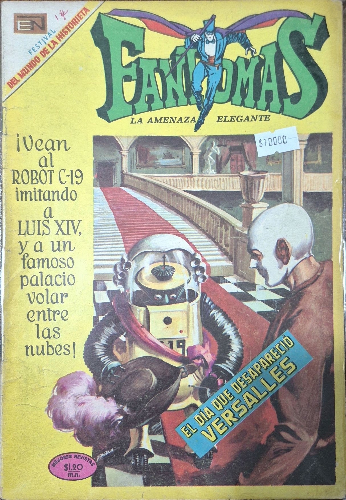FANTOMAS - EL DÍA QUE DESAPARECIÓ VERSALLES - Revista