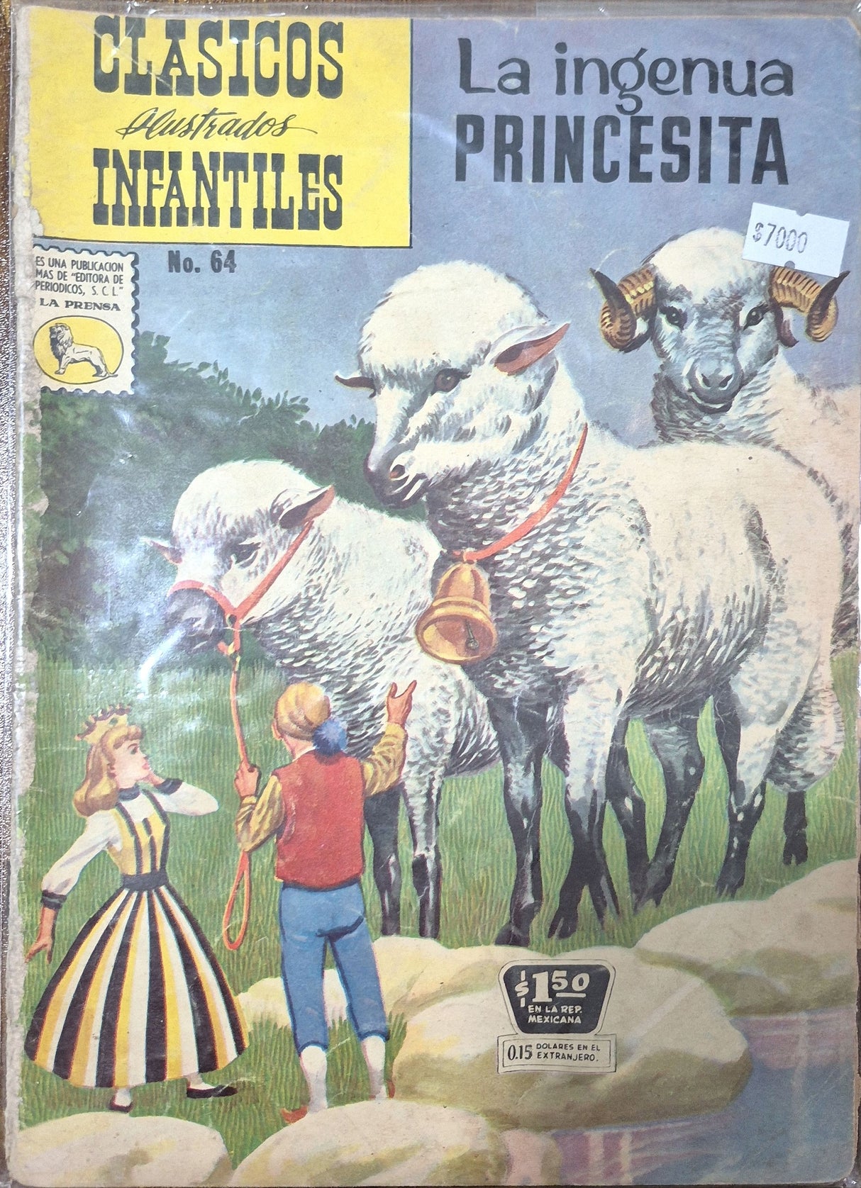 CLÁSICOS ILUSTRADOS INFANTILES - N°64 - LA INGENUA PRINCESITA - Revista