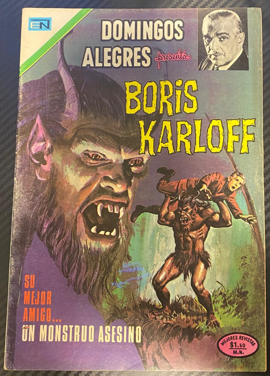 Domingos Alegres "Boris Karloff" N°925 - Revista